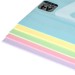 Папір офісний кольоровий А4, 80 г/м2, 100 арк, 5 кольорів Rainbow 3 Pastel Double A (151308)