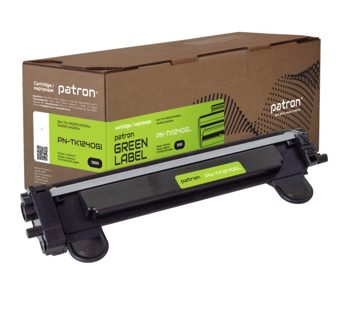 Тонер-картридж сумісний Kyocera Mita TK-1240 Green Label Patron (PN-TK1240GL)