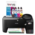 Комплект для друку Printer kit 4в1 БФП EcoTank L3200 (C11CJ69401) + чорнило Barva + папір Barva + кабель A4 Epson