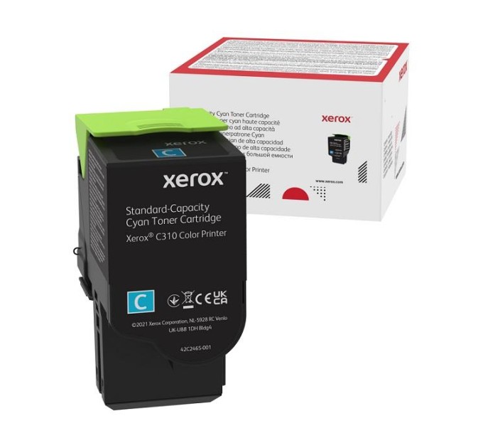 Тонер-картридж C310/C315 блакитний Xerox (006R04369)