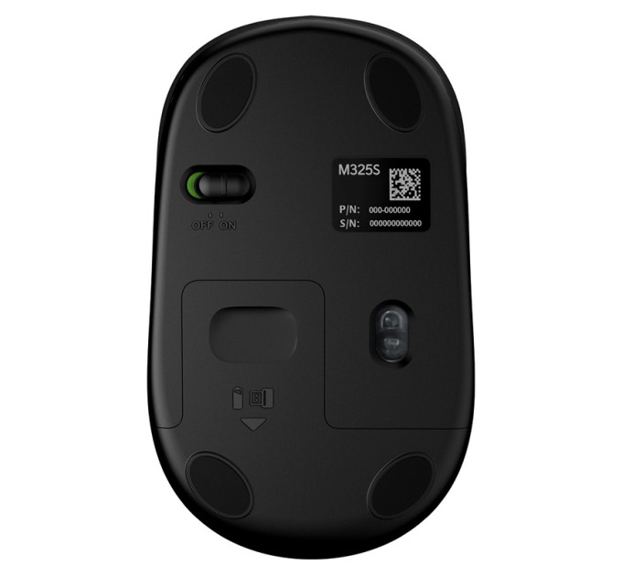 Миша бездротова M325s, світло-срібляста Logitech (910-006813)