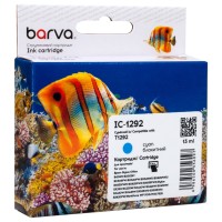 Картридж сумісний Epson T1292 (C13T12924011/C13T12924012) 500 арк, блакитний Barva (IC-1292)