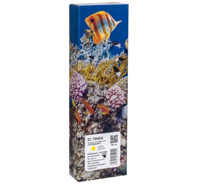 Картридж сумісний Epson T9454 XL (C13T945440) 5K арк, жовтий Barva (IC-T9454)
