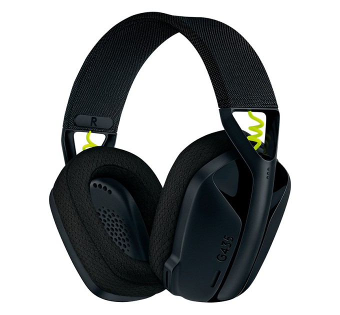 Гарнітура бездротова ігрова G435 Lightspeed, чорна Logitech (981-001050)