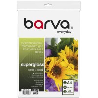 Фотопапір суперглянець 260 г/м2, A4, 20 арк Everyday Barva (IP-RE260-391)