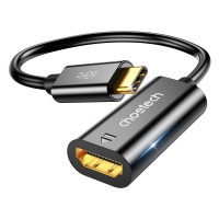 Адаптер Type-C до HDMI чорний Choetech (HUB-H04)