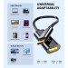 Адаптер Type-C до HDMI чорний Choetech (HUB-H04)