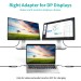 Адаптер Type-C до Display Port коаксіальний кабель, сірий Choetech (HUB-H11-GY-V2)
