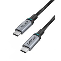 Кабель Type-C - Type-C, PD 100W, 1,8 м сірий Choetech (XCC-1002)