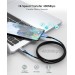 Кабель Type-C - Type-C, PD 100W, 1,8 м сірий Choetech (XCC-1002)
