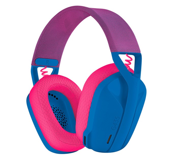 Гарнітура бездротова ігрова G435 Lightspeed, синя Logitech (981-001062)