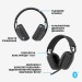 Гарнітура бездротова Zone Vibe 100, графітова Logitech (981-001213)