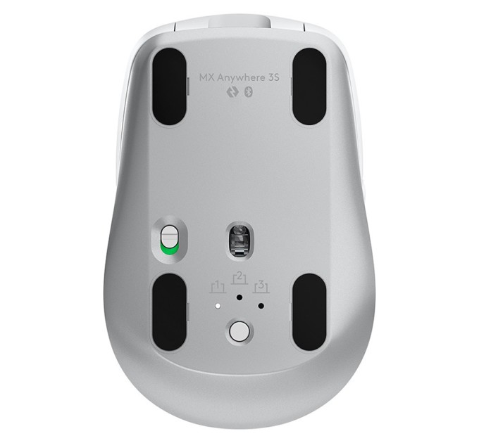 Миша бездротова MX Anywhere 3S, світло-сіра Logitech (910-006930)