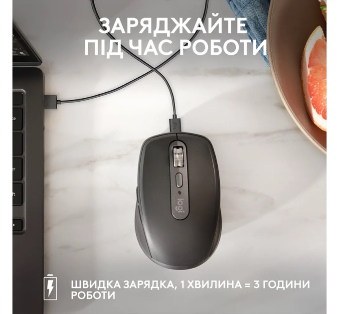 Миша бездротова MX Anywhere 3S, рожева Logitech (910-006931)