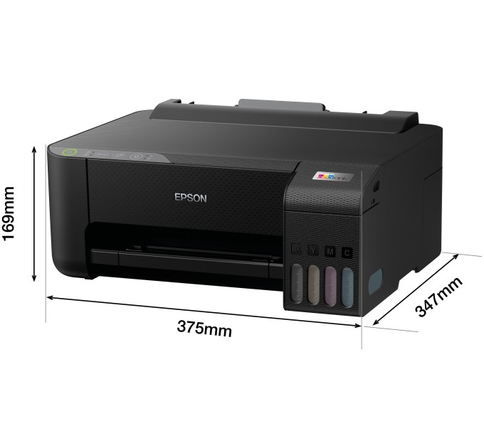 Принтер струменевий EcoTank L1250 A4, Wi-Fi Epson (C11CJ71404)