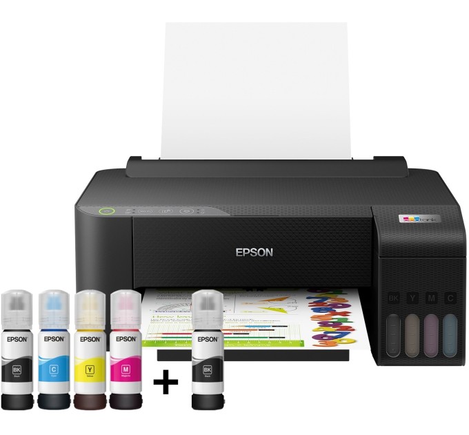 Принтер струменевий EcoTank L1250 A4, Wi-Fi Epson (C11CJ71404)