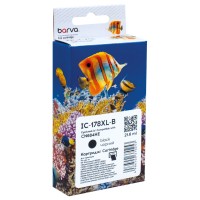 Картридж сумісний HP 178XL (CB316HE/CN684HE) 550 арк, чорний Barva (IC-178XL-B)