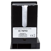 Контейнер сумісний для відпрацьованих чорнил Epson T6710/PXBMB2/C13T671000 з чіпом Barva (IC-T6710)