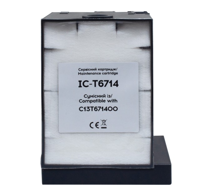 Контейнер сумісний для відпрацьованих чорнил Epson T6714/PXMB6/C13T671400 з чіпом Barva (IC-T6714)