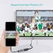 Адаптер Type-C к HDMI коаксіальний, чорний Choetech (HUB-H10-V1)
