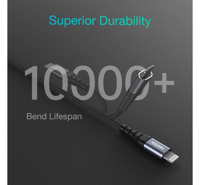 Кабель Type-C - Lightning 2 м чорний Choetech (IP0041-BK)