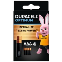 Батарейка LR03-ААА лужна, KPD, блістер, Optimum, 4 шт. Duracell (5019299/5015596)