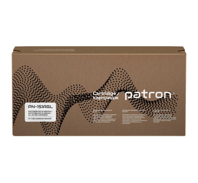 Картридж сумісний HP 151A (W1510A) Green Label Patron (PN-151AGL)