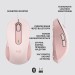 Миша бездротова M650L Signature, рожева Logitech (910-006237)