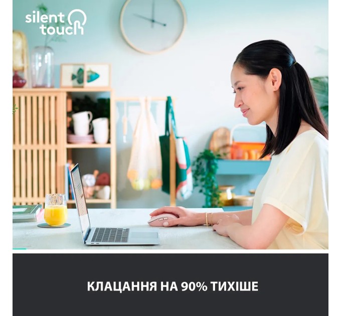Миша бездротова M650L Signature, рожева Logitech (910-006237)