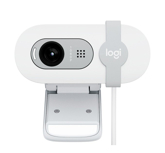 Веб-камера Brio 100, біла Logitech (960-001617)