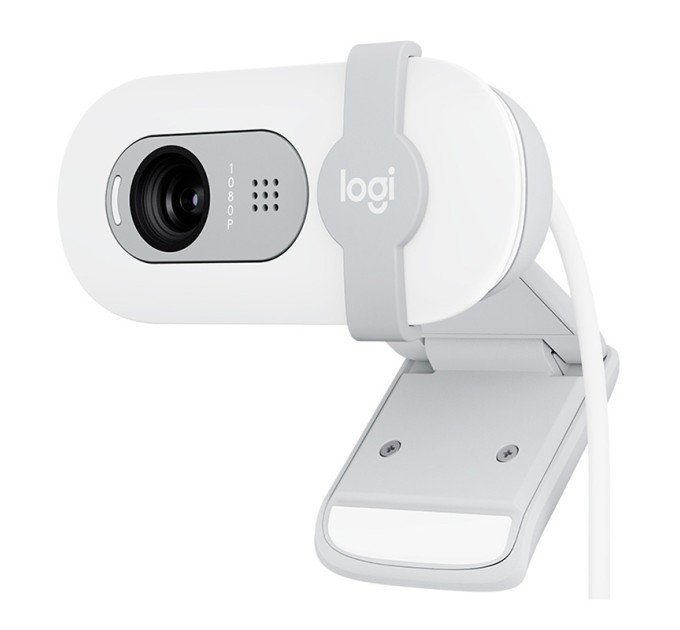 Веб-камера Brio 100, біла Logitech (960-001617)