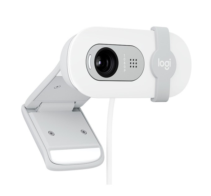Веб-камера Brio 100, біла Logitech (960-001617)