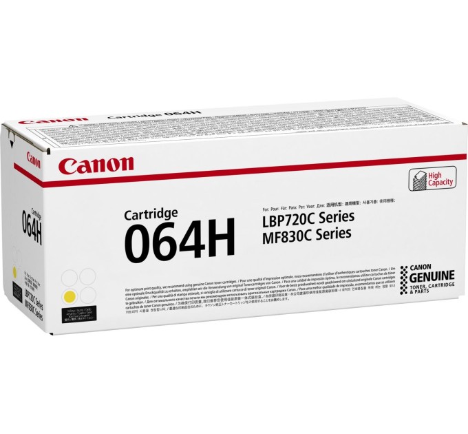 Картридж 064H жовтий Canon (4932C001)