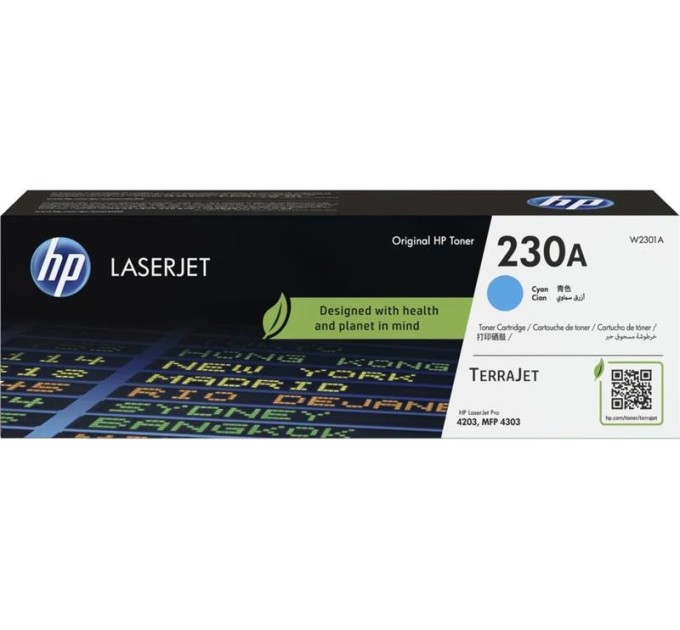 Картридж 230A блакитний HP (W2301A)