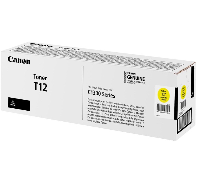 Картридж T12 жовтий Canon (5095C006)
