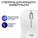 Миша бездротова M240 Silent, біла Logitech (910-007120)