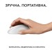 Миша бездротова M240 Silent, біла Logitech (910-007120)