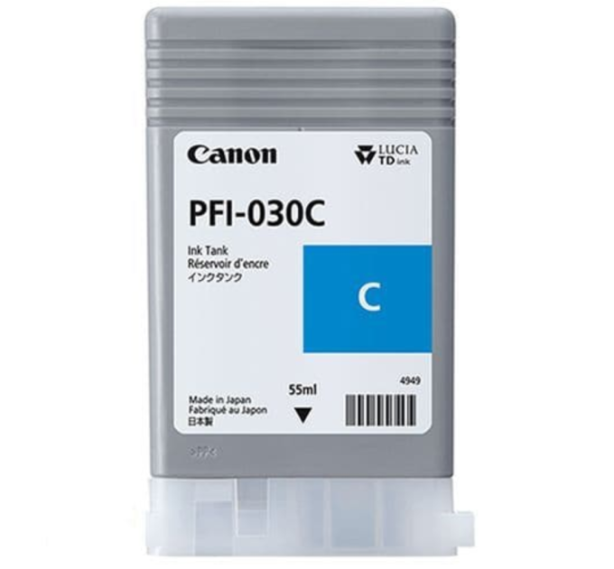 Картридж PFI-030 блакитний, 55 мл Canon (3490C001)