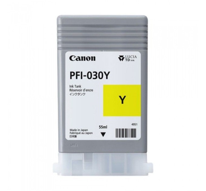 Картридж PFI-030 жовтий, 55 мл Canon (3492C001)