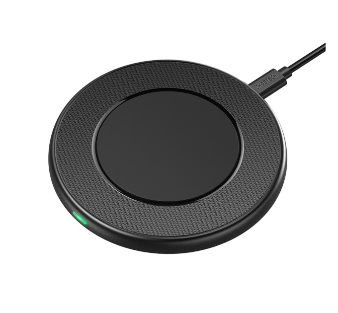 Пристрій зарядний бездротовий 15W чорний Choetech (T527-F)