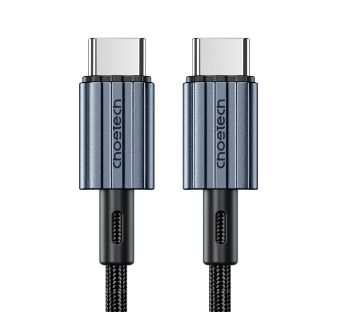 Кабель Type-C - Type-C, PD 60W, 2 м чорний Choetech (XCC-1015-BK)