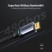 Кабель HDMI - HDMI, 8K, нейлон, 2 м чорний Choetech (XHH01-BK)