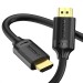Кабель HDMI - HDMI, 8K, PVC, 2 м чорний Choetech (XHH-TP20)