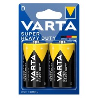 Батарейка D вугільно-цинкова, Super Heavy Duty, блістер, 2 шт. Varta (02020101412)