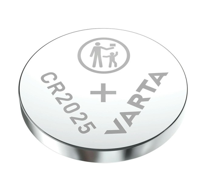Батарейка CR2025 літієва, блістер, 1 шт. Varta (06025101401)