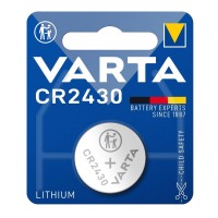 Батарейка CR2430 літієва, блістер, 1 шт. Varta (06430101401)