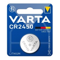 Батарейка CR2450 літієва, блістер, 1 шт. Varta (06450101401)