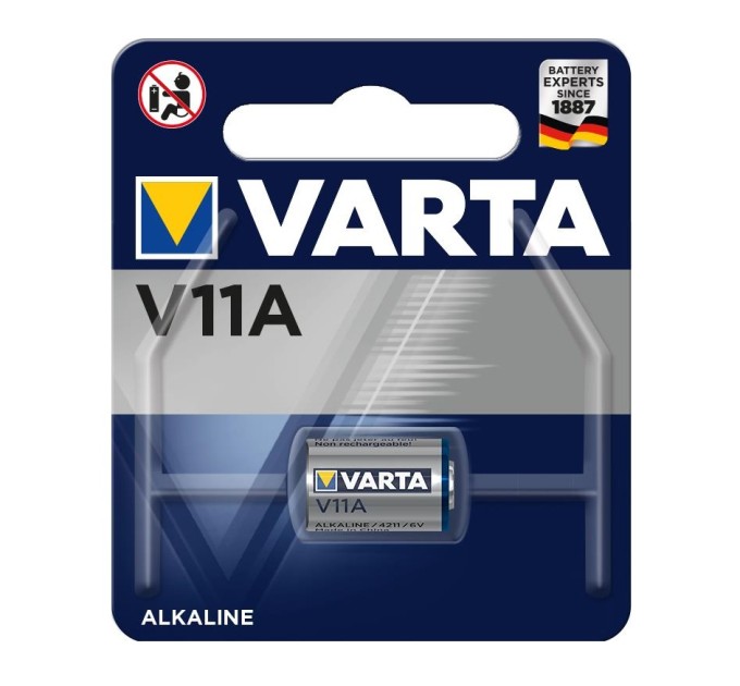Батарейка V 11 лужна, блістер, 1 шт. Varta (04211101401)