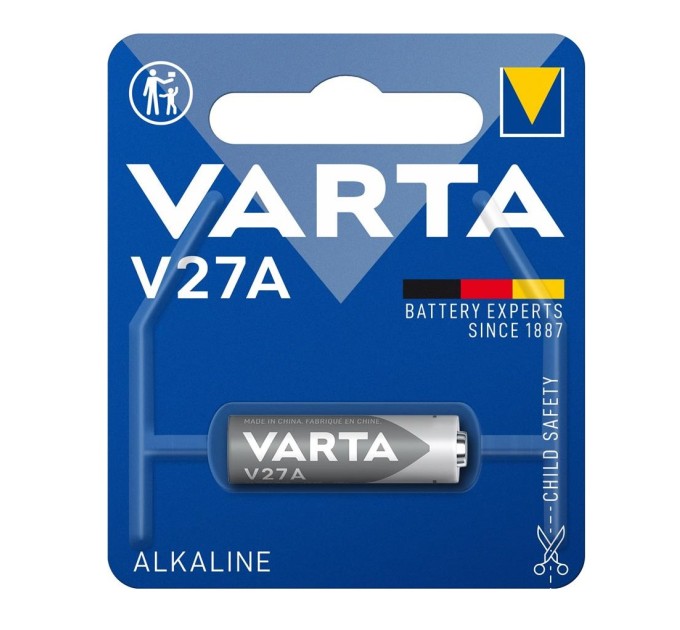 Батарейка V27 A-MN27 лужна, блістер, 1 шт. Varta (04227101401)