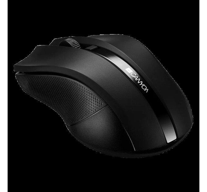 Миша бездротова оптична MW-5 чорна Canyon (CNE-CMSW05B)